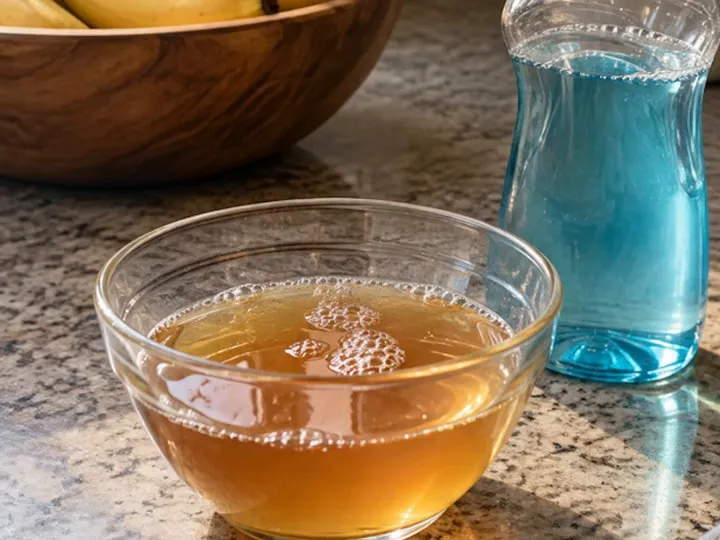 Omas Falle für Obstfliegen