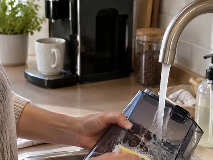 Omas Rat für den Wassertank der Kaffeemaschine
